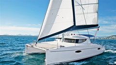 Mahé 36 je najmanjši dvotrupec priznanega francoskega proizvajalca Fountaine Pajot. www.fountaine-pajot.com