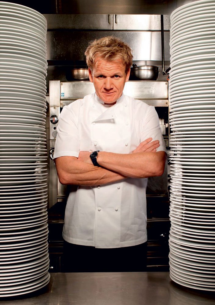 Gordon Ramsay: "Sem največja sebična rit na svetu." (foto: Enter the world of Fox's)