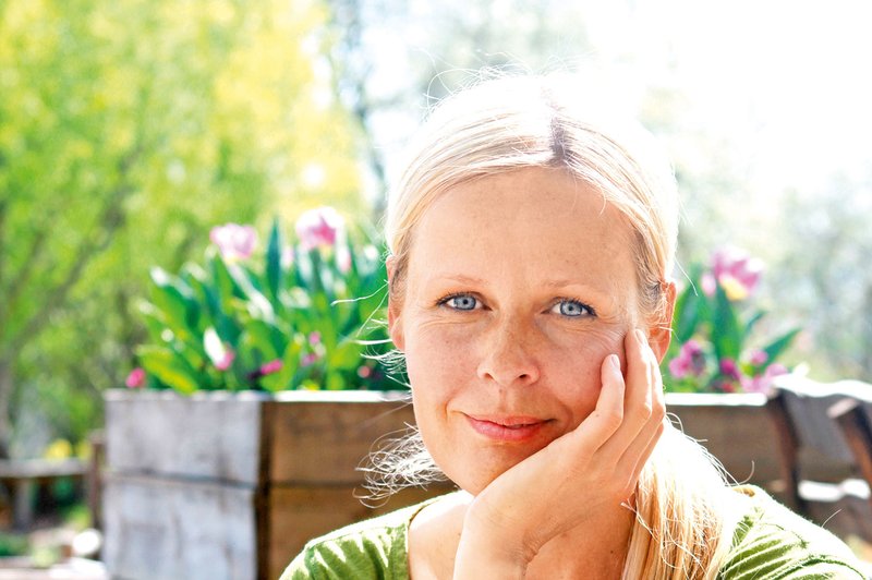 Jerneja Jošar: "Plevel je izmišljena beseda, tudi marjetnica je za nekoga plevel, za druge pa najlepši cvet" (foto: Goran Antley)