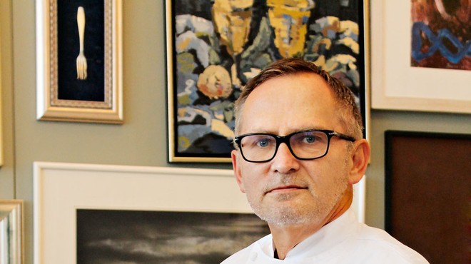 Chef Janez Bratovž: »Plave ribe so bolj zanimive« (foto: Gojko Zrimšek)