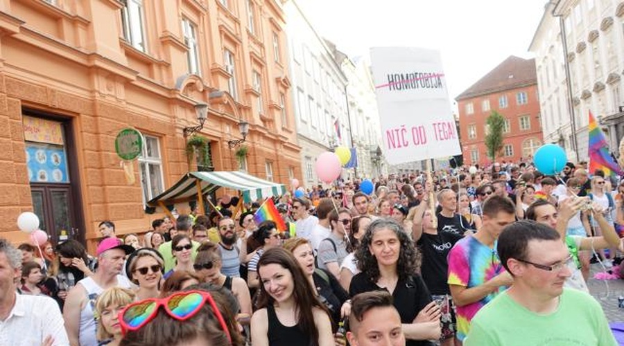 V Ljubljani bo danes že 17. parada ponosa (foto: Matej Luzar/STA)