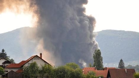 Požar v Zalogu pri Novem mestu so ukrotili, zdaj pa ugotavljajo, kako se je to lahko zgodilo!