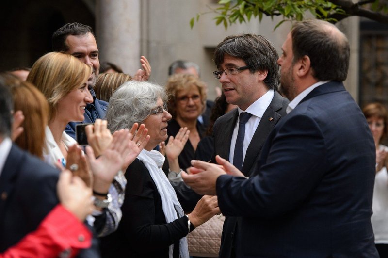 Puigdemont: Razglasitev samostojnosti Katalonije v prihodnjih dneh (foto: profimedia)