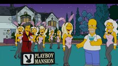 Hef je sam posnel govor za animirano različico sebe v legendarni animirani seriji <em>The Simpsons</em>. Z Bartom Simpsonom sta se sprehajala po Playboyevem dvorcu leta 1993, oba odeta v kopalni plašča in oba s pipo v ustih.