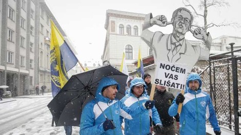 Policisti s stavko sporočajo vladi, da je z njihovim potrpljenjem konec!