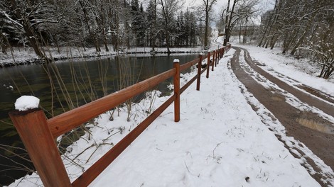 Ponedeljek bo znova prinesel sneg do nižin!