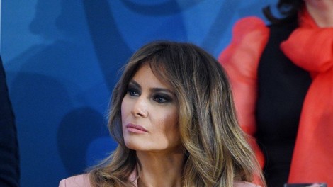 Po več kot treh tednih Melania Trump prvič v javnosti!