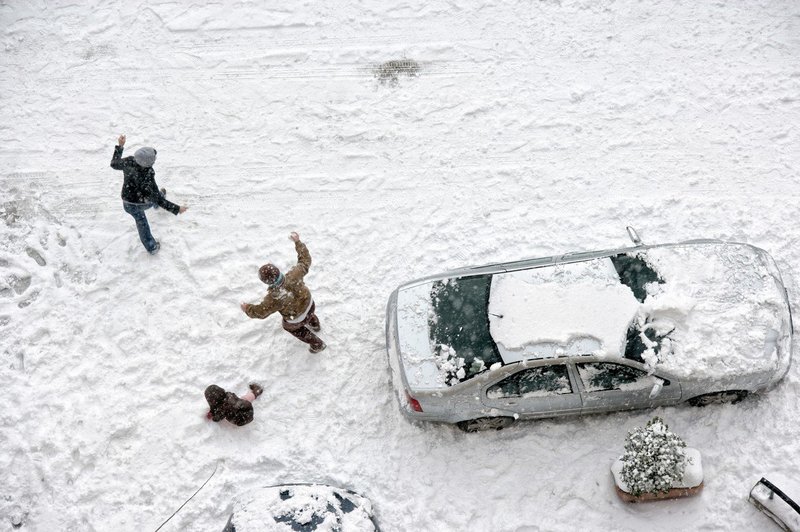 Največ snega so namerili v hribovitem svetu, na Vojskem 24 cm snega! (foto: profimedia)