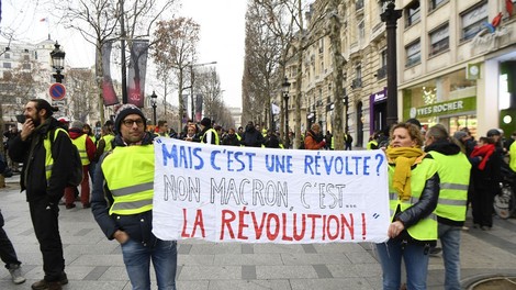 V Franciji na ulicah znova protesti