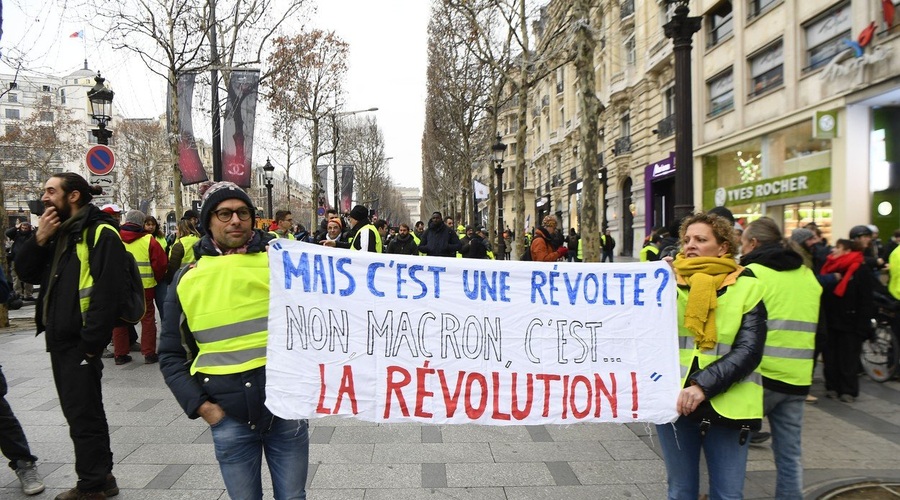 V Franciji na ulicah znova protesti (foto: Profimedia)