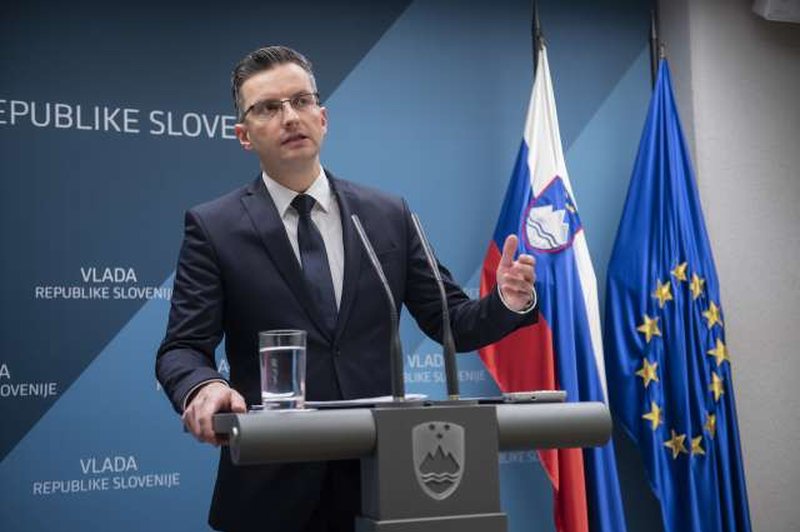 Premier o hrvaških prisluhih: "Skrbi nas, če je to način delovanja v EU!" (foto: Bor Slana/STA)