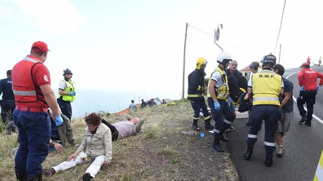 Madeira: V nesreči avtobusa 29 mrtvih, 28 ljudi je ranjenih