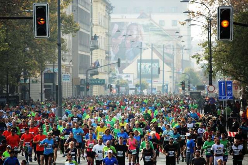 24. ljubljanski maraton v čakanju na ženski rekord, pričakujte tudi zapore cest! (foto: Daniel Novakovič/STA)