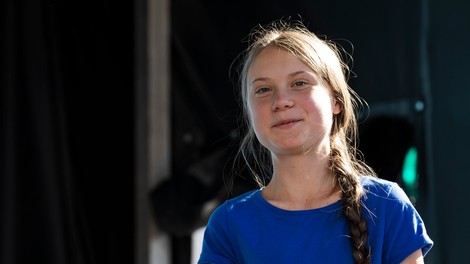 Podnebna aktivistka Greta Thunberg priplula do Lizbone