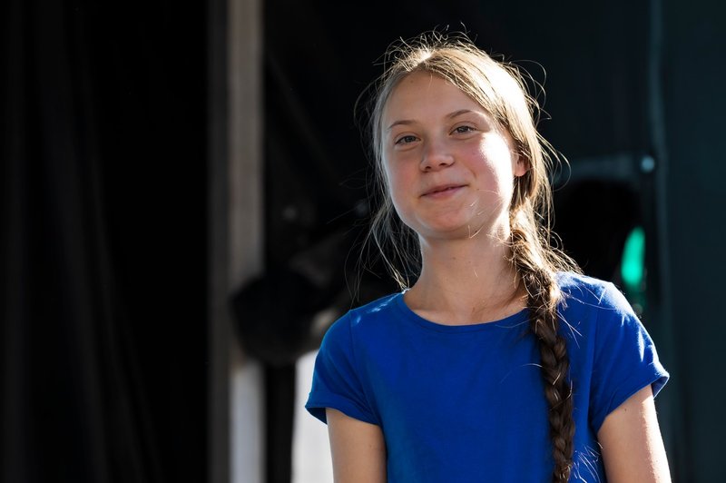 Podnebna aktivistka Greta Thunberg priplula do Lizbone (foto: profimedia)