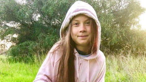 Greta Thunberg je v Madrid pripotovala z vlakom