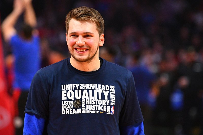 Luka Dončić bo nosil športne čevlje znamke Jordan Brand (foto: profimedia)