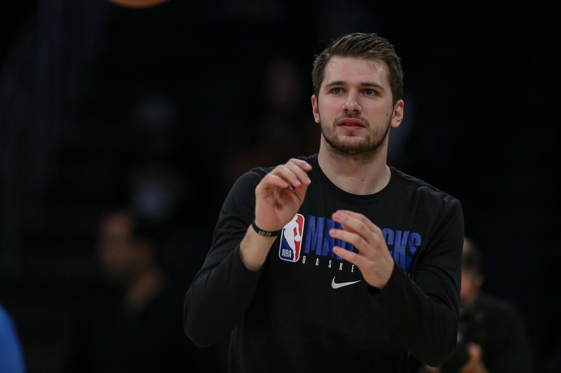 Luka Dončić v Chicagu med drugimi spoznal tudi Michaela Jordana (foto: profimedia)