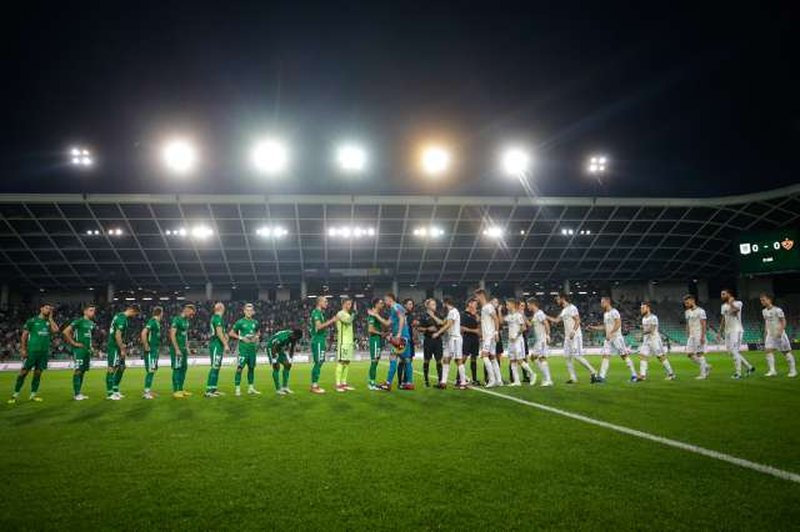 Nogometni derbi v Mariboru pod drobnogledom policije (foto: Anže Malovrh/STA)