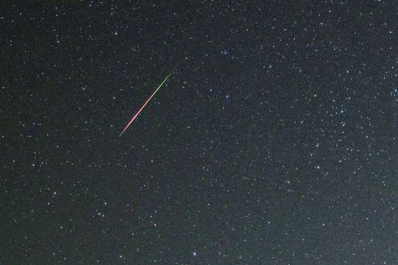 Nad Slovenijo eksplodiral meteorit, grmenje in svetlobo videli na Hrvaškem (foto: STA)