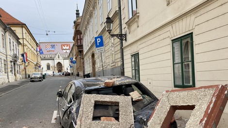 Po jutranjem potresu poziv Zagrebčanom, naj bodo previdni