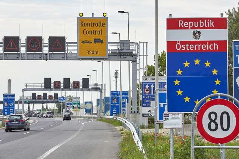 Avstrija zaostrila nadzor na mejah s Slovenijo in Madžarsko (foto: Xinhua/STA)