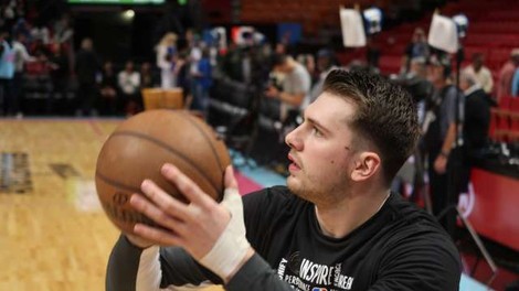 Luka Dončić znova "zažgal" družbena omrežja