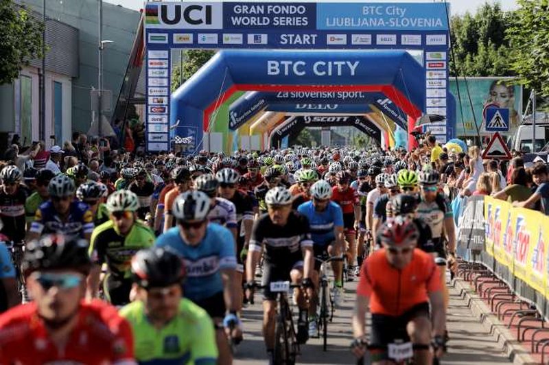 Pandemija oklestila udeležbo na današnjem maratonu Franja (foto: STA/Daniel Novakovič)