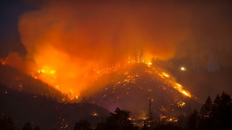 Ognjeni pekel, kakršnega na severozahodu ZDA ne pomnijo