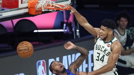 Drugo leto zapored najkoristnejši igralec v NBA Antetokounmpo, Dončić četrti