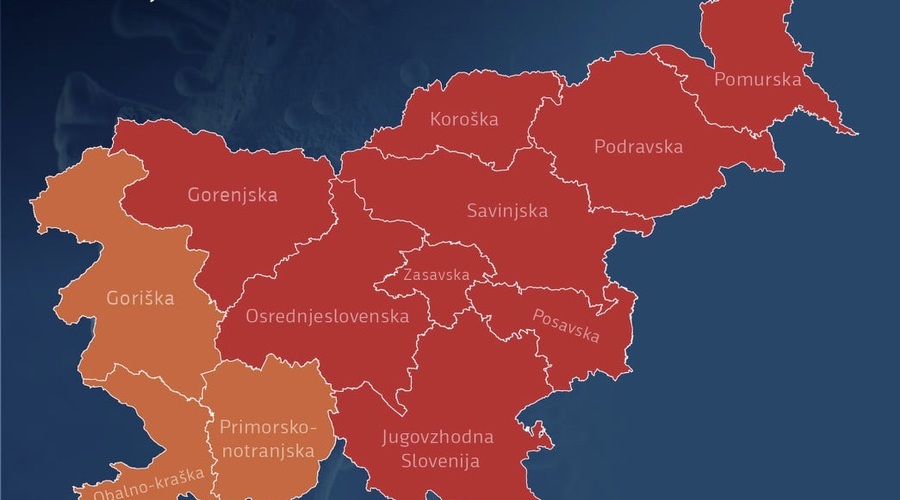 Iz rdečih regij dovoljeno le posameznikom s seznama izjem, ne pa tudi sopotnikom in družinskim članom (foto: VLADA RS)