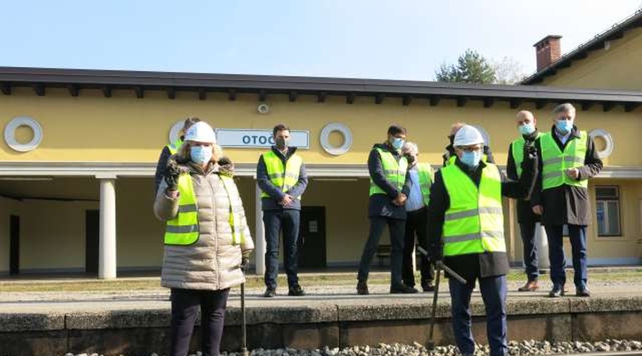 Danes začetek nadgradnje gorenjske železniške proge (foto: Tinkara Zupan/STA)