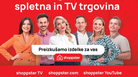 Televizijski in spletni kanal Shoppster TV pričel oddajati tudi v Sloveniji!