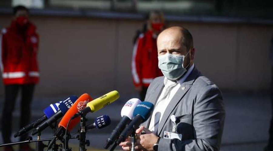 Ljubljanski UKC v diagnostično-terapevtskem servisu odprli še preostale cone (foto: Anže Malovrh/STA)