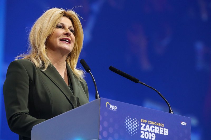 Kolinda Grabar-Kitarović dobila vlogo v humoristični nadaljevanki Dar-Mar (foto: Profimedia)