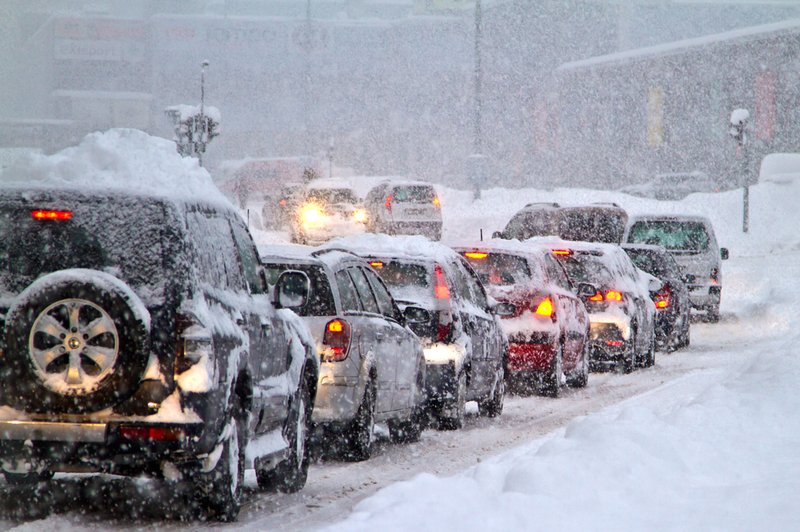 Do četrtka zjutraj lahko zapade več kot 25 centimetrov snega (foto: Shutterstock)