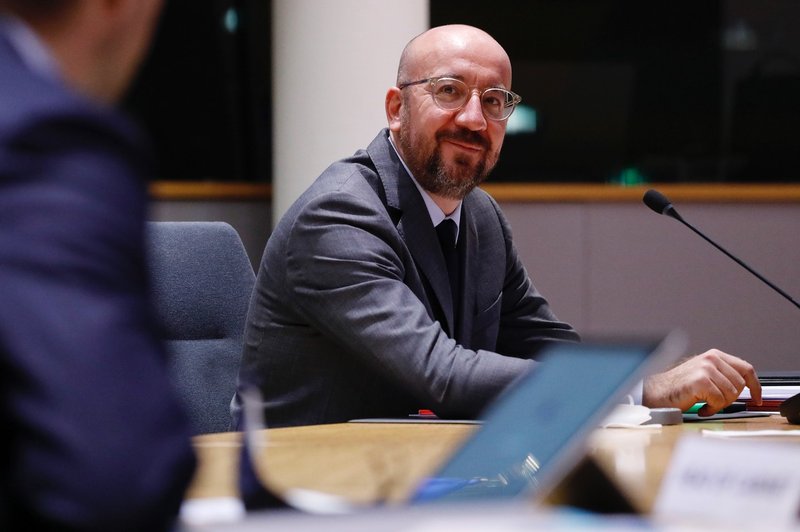 Predsednik Evropskega sveta Charles Michel ima očitno tudi poslovno žilico (foto: profimedia)