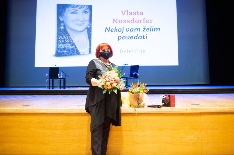 Vlasta Nussdorfer o svoji avtobiografiji in razmerah na Slovenskem (Metropolitan podkast) (foto: Matej Pušnik)