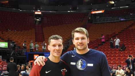 V boj za končnico lige NBA se znova podajata Dončić in Dragić