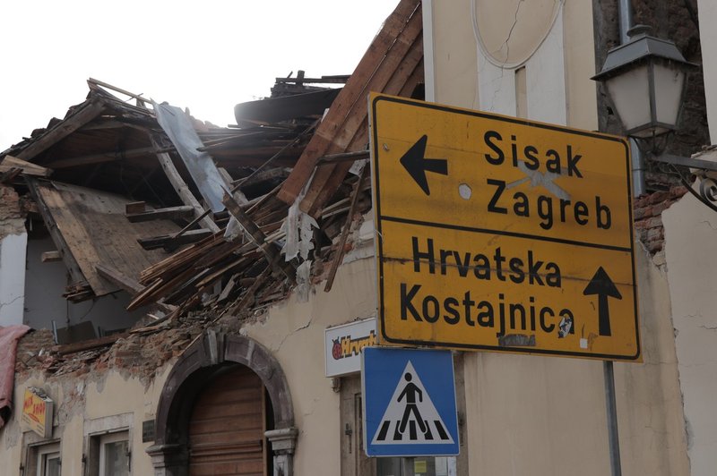 Za zdaj še ne kaže, da se bo potresna dejavnost na Hrvaškem kmalu umirila (foto: profimedia)