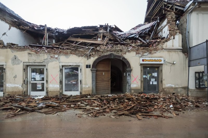 Petrinja z okolico se je znova močneje zatresla (foto: profimedia)