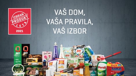 Izbrani so novi in inovativni izdelki, ki so prepričali slovenske kupce