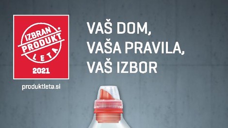 VIDEOSKEČ: zmagovalni PRODUKT LETA 2021 v kategoriji GELI ZA PRANJE PERILA