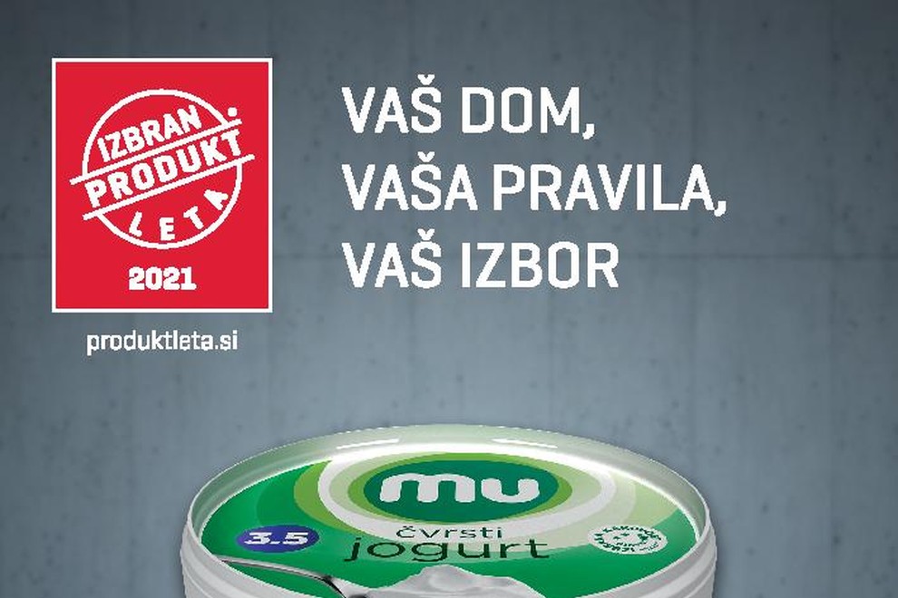 VIDEOSKEČ: zmagovalni PRODUKT LETA 2021 v kategoriji JOGURTI