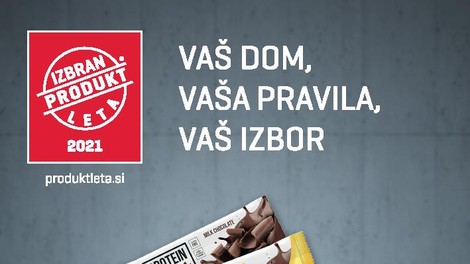 VIDEOSKEČ: zmagovalni PRODUKT LETA 2021 v kategoriji PROTEINSKE PLOŠČICE/BARI