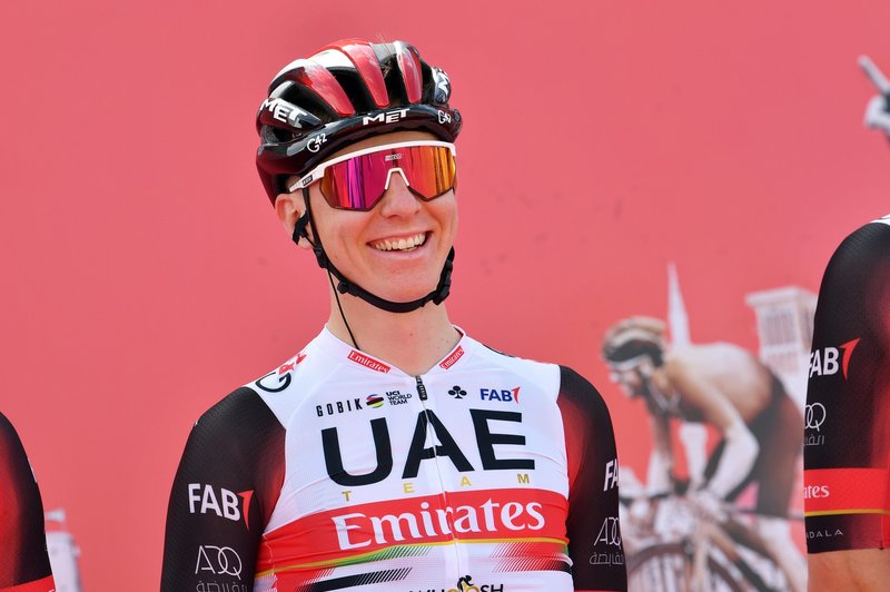 Pogačar podaljšal sodelovanje s svojo ekipo UAE Team Emirates do leta 2026 (foto: Profimedia)