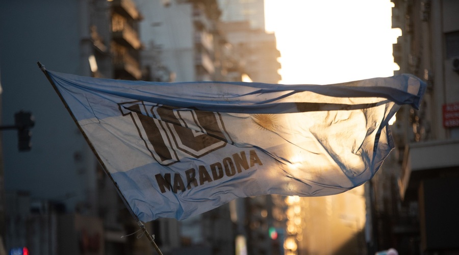 V Buenos Airesu protesti za Maradono (foto: Profimedia)