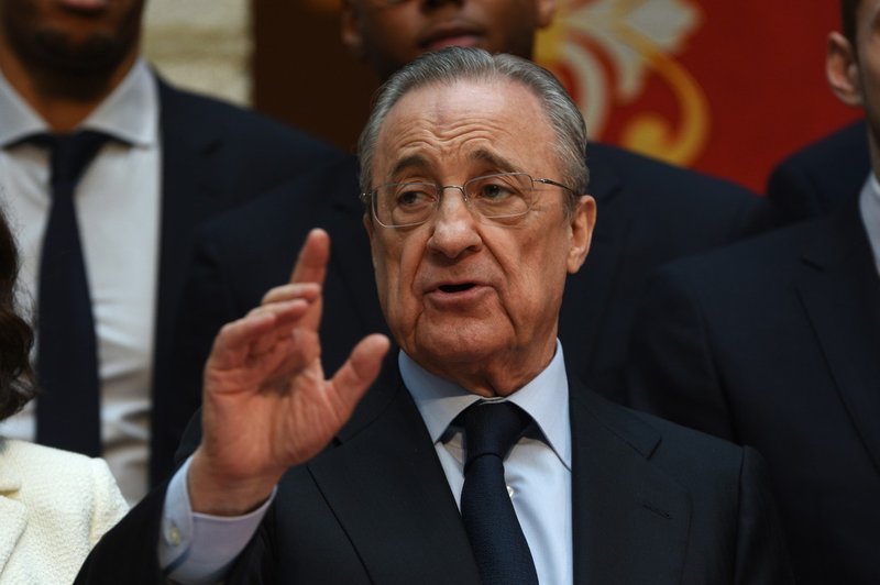 Florentino Perez zatrdil, da zgodbe o nogometni superligi ni konec (foto: profimedia)