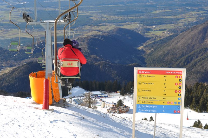 Zaradi novega snega na Krvavcu ponovno zagnali naprave, za vikend bo smuka mogoča tudi na Kaninu (foto: Shutterstock)