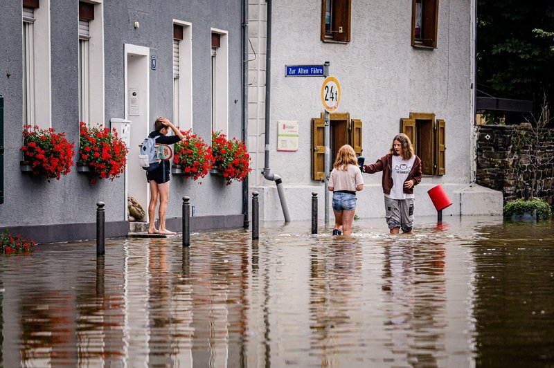 Poplave v Nemčiji in Belgiji vzele več kot 100 življenj, veliko je pogrešanih (foto: profimedia)